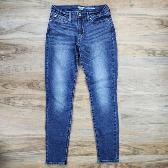 💜Levi's Denizen Blue Modern Skinny Jeans Size 6/28 - Picture 4 of 13